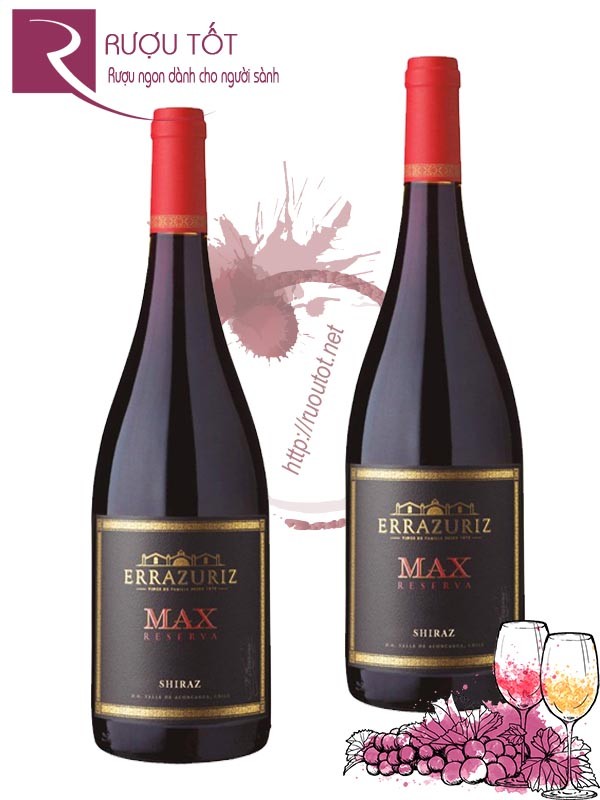 Vang Chile Errazuriz Max Reserva Syrah Aconcagua Valley Cao cấp