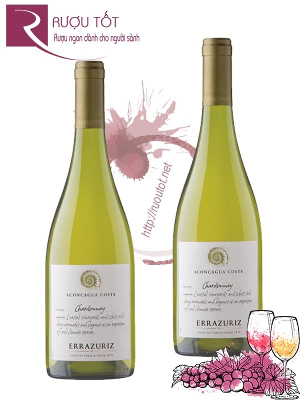 Vang Chile Errazuriz Aconcagua Costa Chardonnay Cao cấp