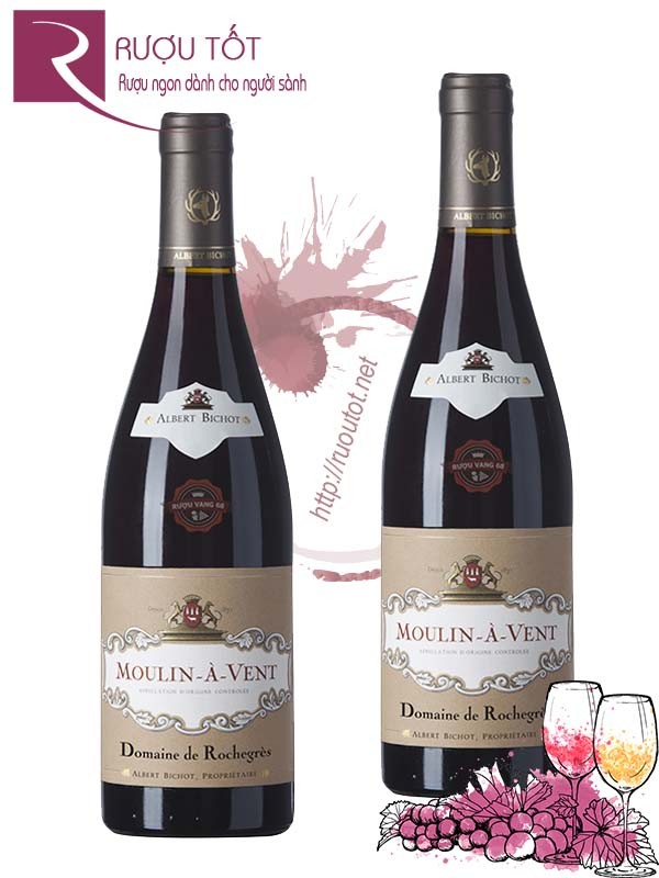 Vang Pháp Albert Bichot Moulin a Vent Domaine de Rochegres Cao cấp