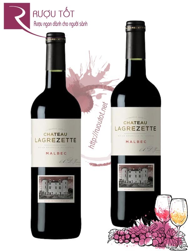 Vang Pháp Chateau Lagrezette Malbec