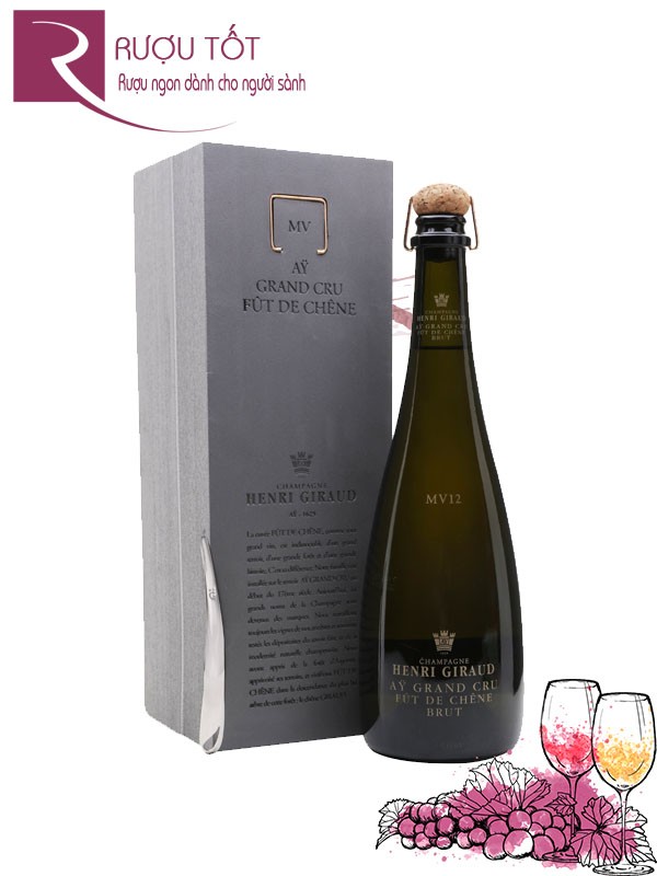 Champagne Pháp Henri Giraud Ay Grand Cru Brut MV12 - MV13 -  MV14