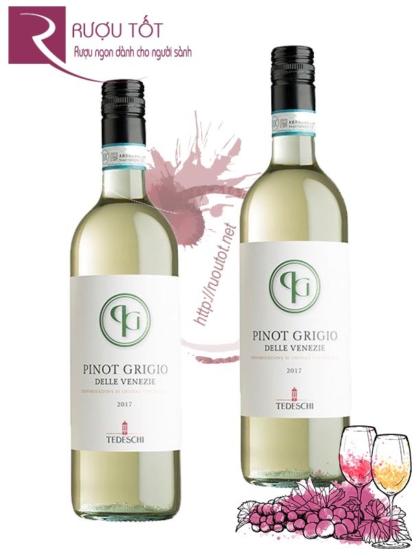 Rượu Vang Tedeschi Pinot Grigio Delle Venezie