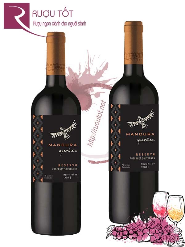 Vang Chile Mancura Guardian Reserva Cabernet Sauvignon