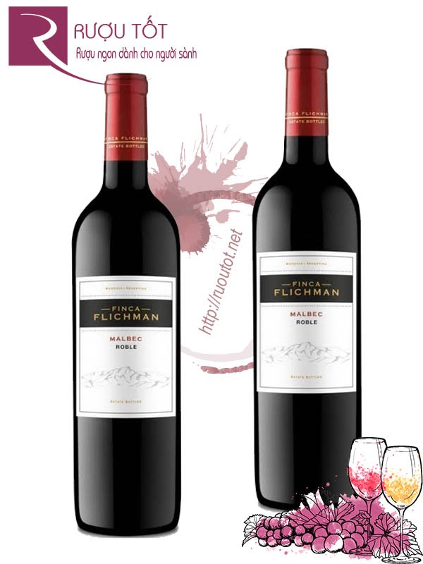 Rượu vang Finca Flichman Roble Malbec Thượng hạng