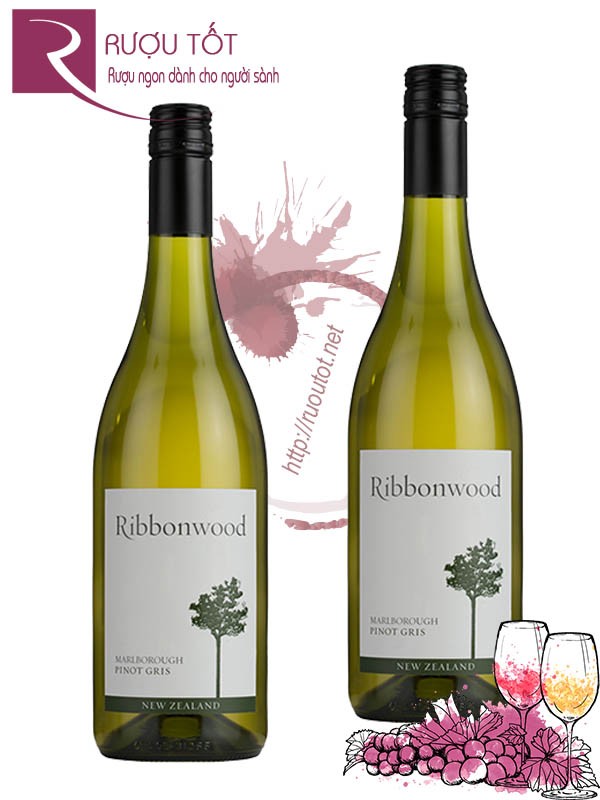 Rượu Vang Ribbonwood Pinot Gris Thượng hạng