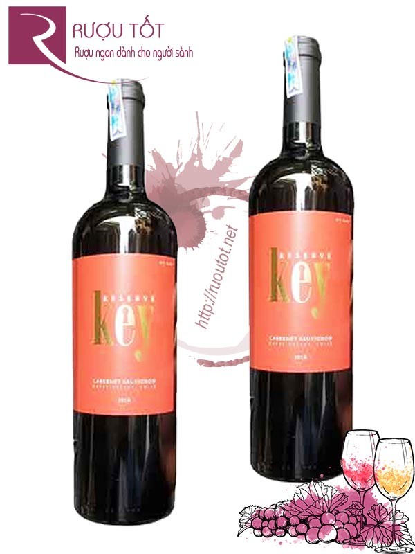 Vang Chile Key Reserve Cabernet	Sauvignon Rapel Valley Cao cấp