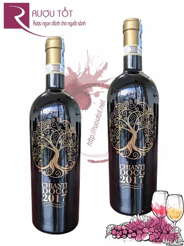 Vang Ý Chianti DOCG 2017 Nhập khẩu Chính hãng