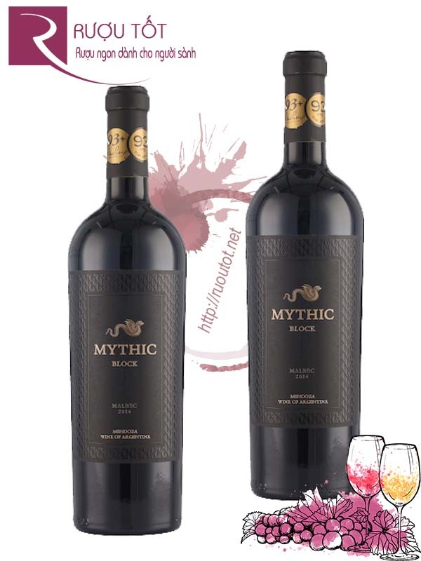 Rượu vang Mythic Block Malbec Hảo hạng