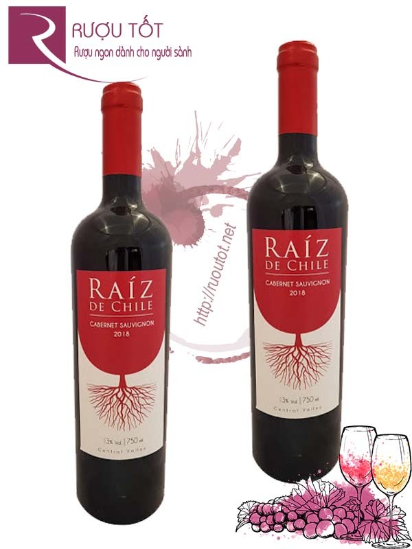 Rượu Vang Raiz De Chile Cabernet Sauvignon