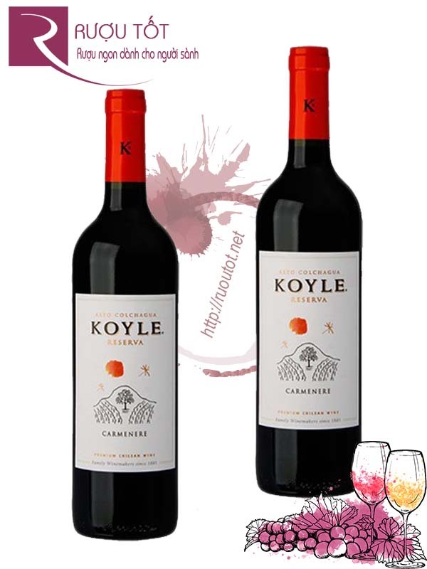 Vang Chile Koyle Carmenere Gran Reserva Thượng hạng