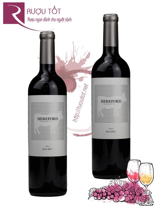 Rượu vang Hereford Malbec Thượng hạng