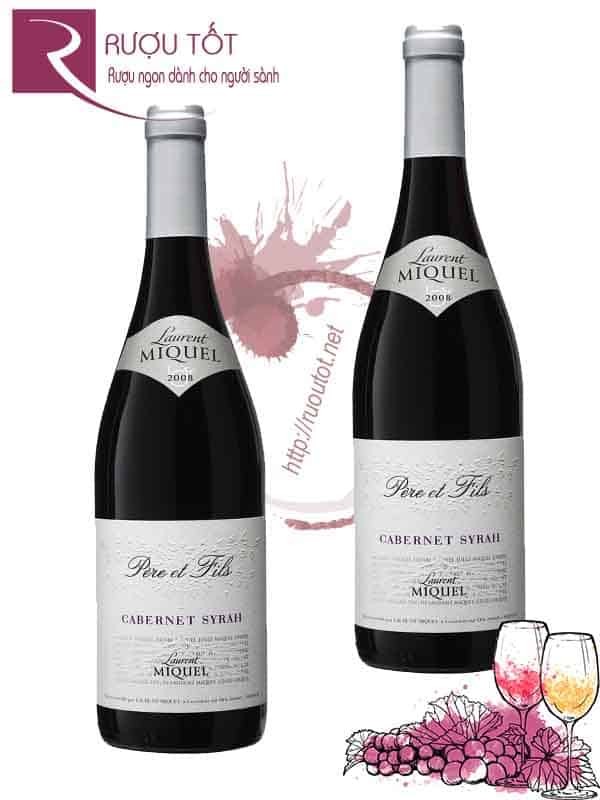 Vang Pháp Laurent Miquel Pere Et Fils Cabernet Syrah