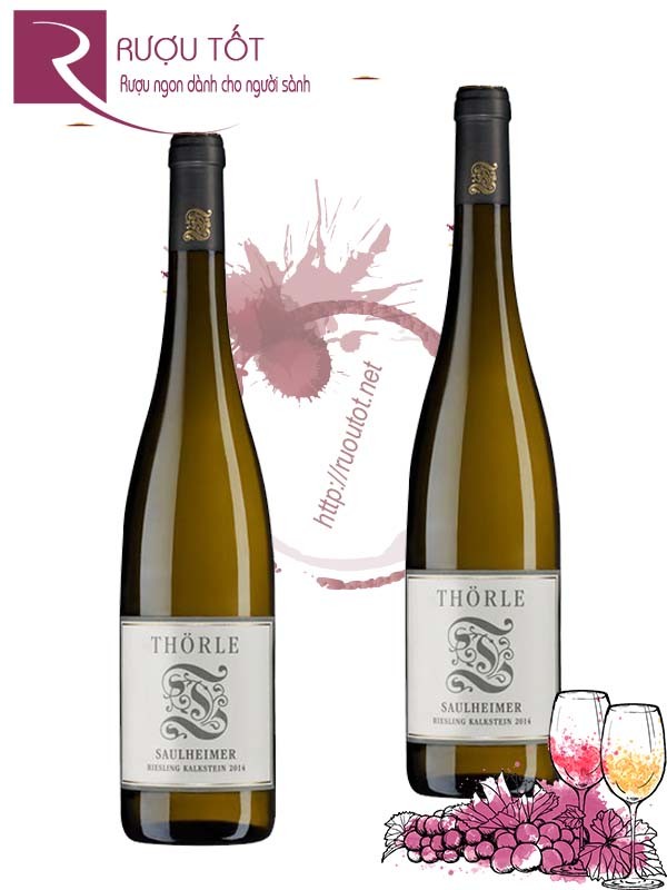 Rượu vang Thorle Riesling Saulheim Kalkstein Cao cấp