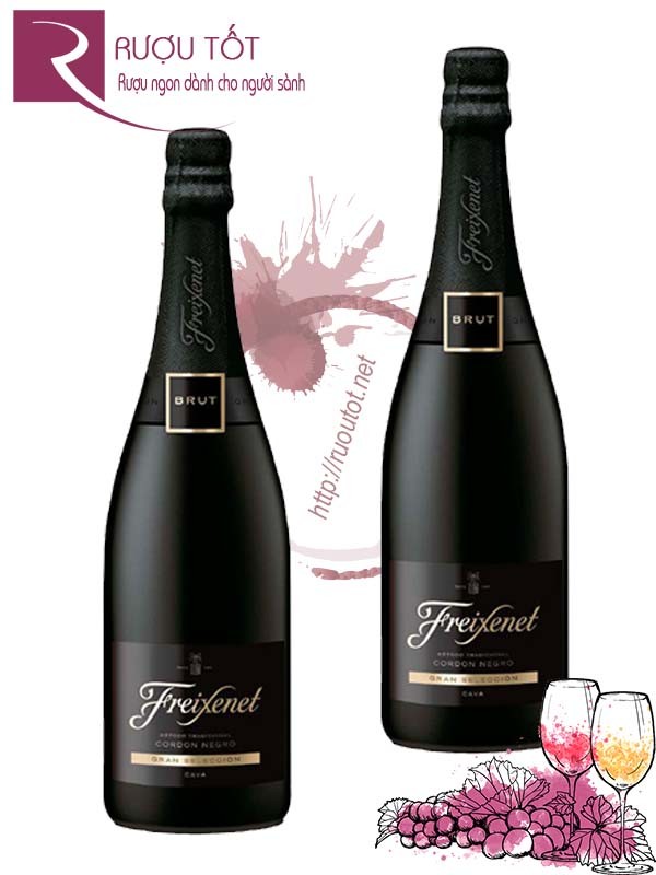 Rượu Vang Freixenet Cordon Negro Gran Seleccion