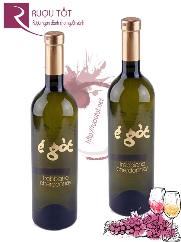 Rượu vang E Got Trebbiano Chardonnay Rubicone