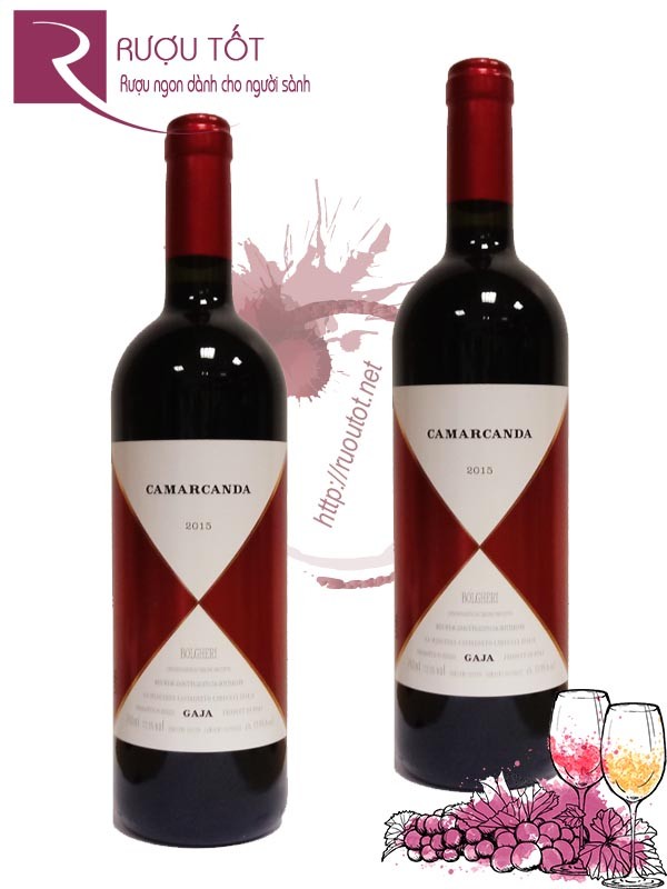 Vang Ý Camarcanda Bolgheri Gaja DOC Cao cấp