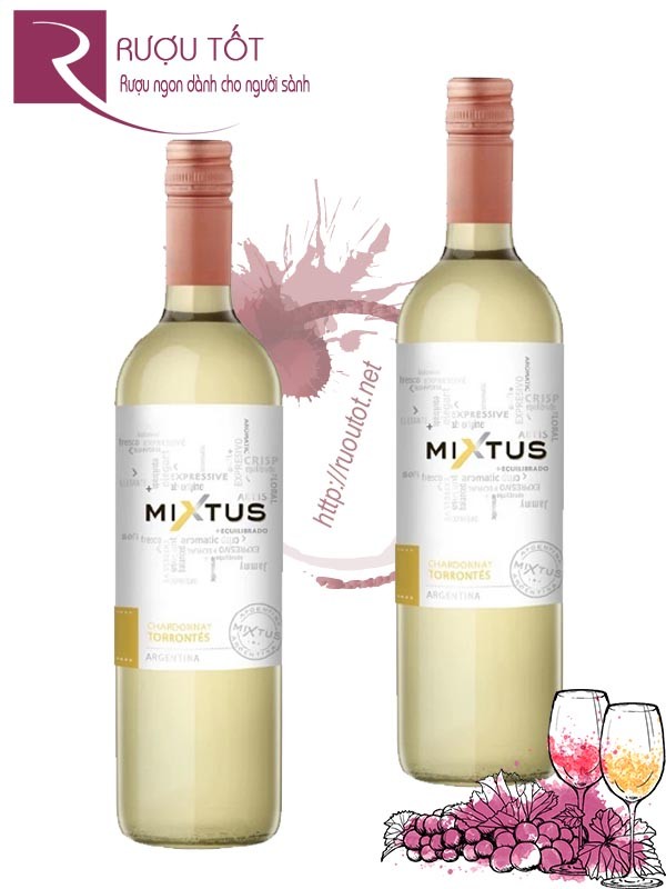 Rượu vang Mixtus Chardonnay Torrontes Thượng hạng