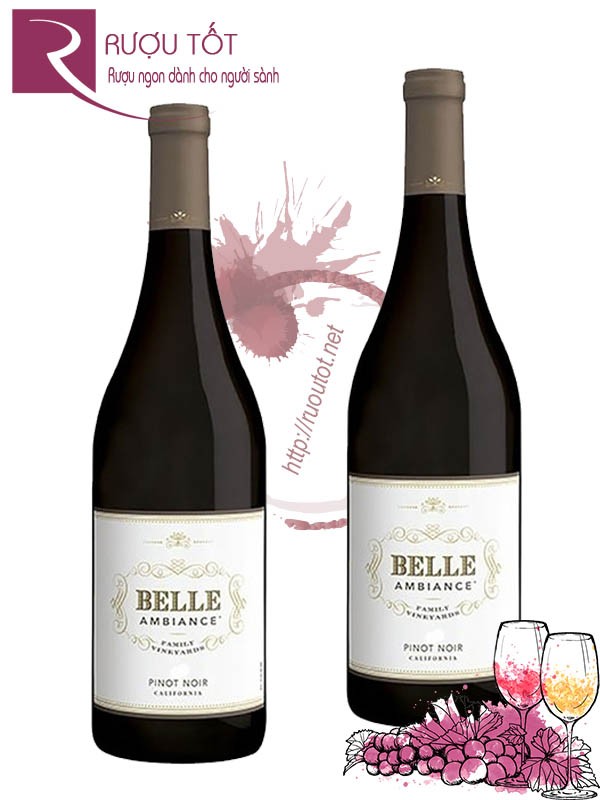 Rượu Vang Belle Ambiance Pinot Noir Thượng hạng