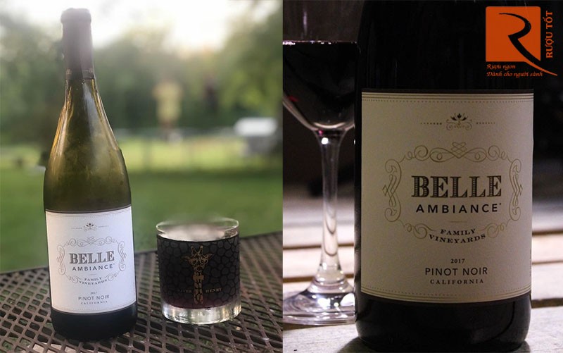 Rượu vang Belle Ambiance Pinot Noir