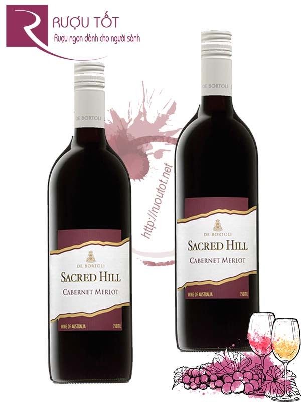 Rượu vang Sacred Hill Cabernet Merlot De Bortoli Hảo hạng