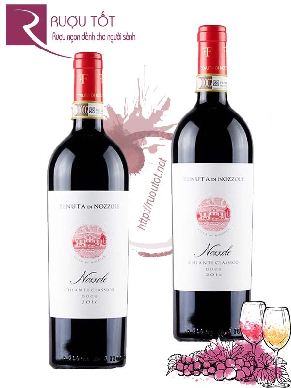 Vang Ý Nozzole Tenuta Sette Ponti Chianti Classico DOCG 90 điểm