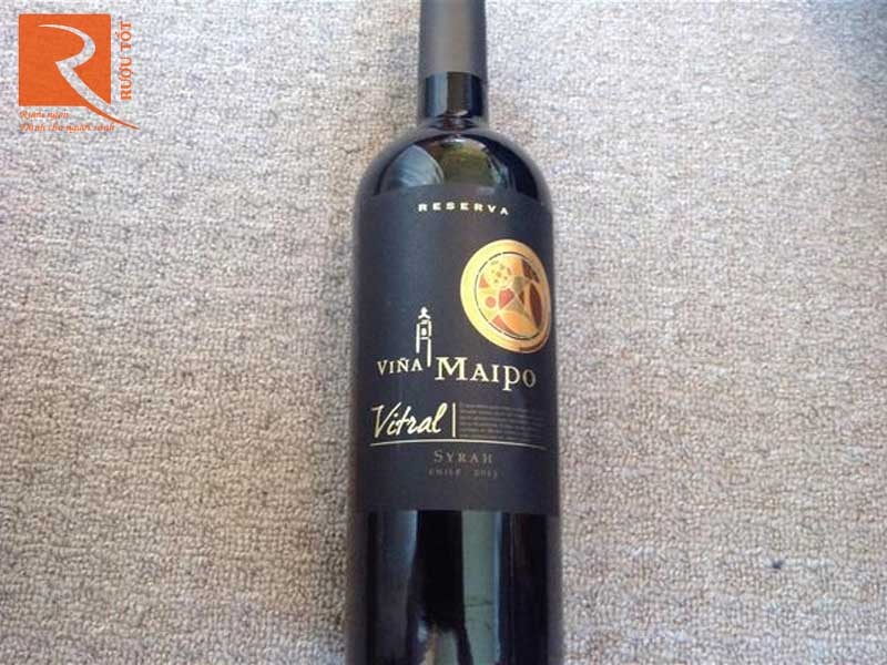 Vang Chile Vina Maipo Vitral Syrah Reserva