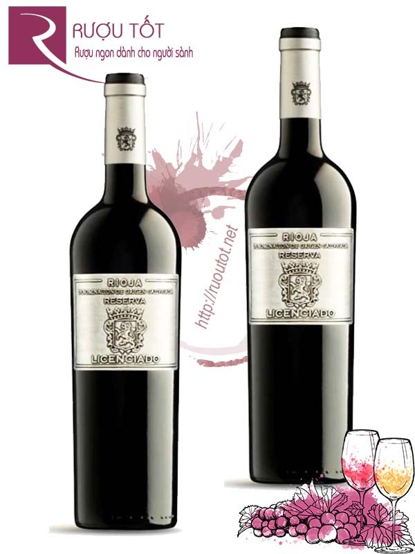 Rượu vang Licenciado Rioja Reserva DOC 91 điểm