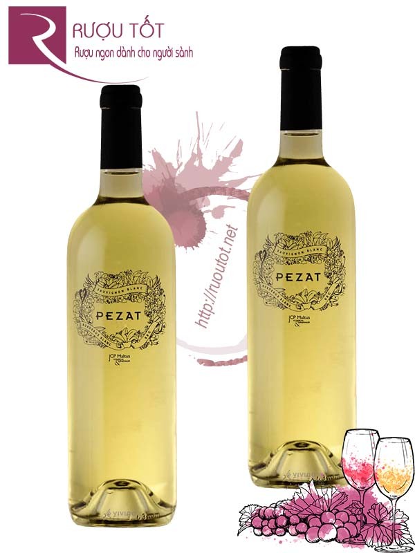 Vang Pháp Pezat Sauvignon Blanc Maltus Thượng hạng