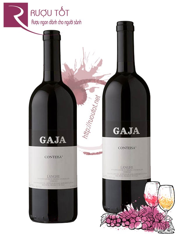 Vang Ý Gaja Conteisa Langhe Thượng hạng