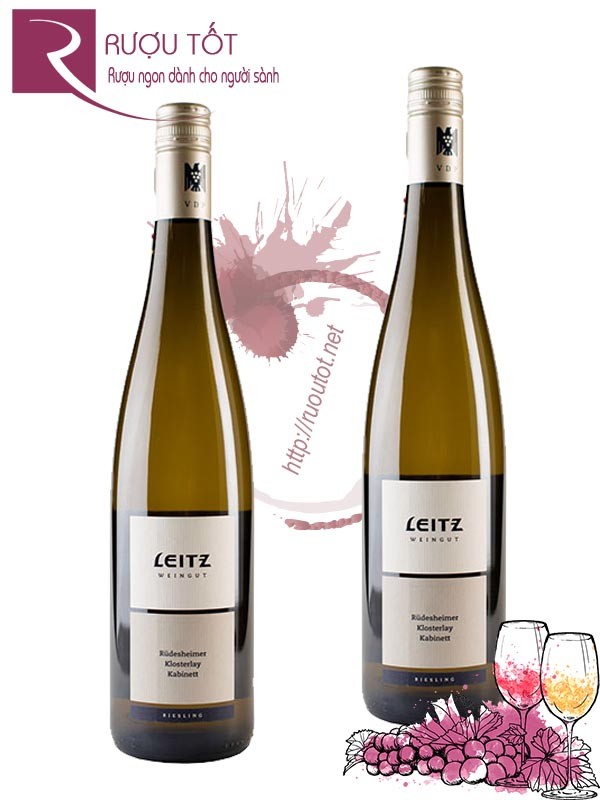 Rượu Vang Leitz Rudesheimer Riesling Trocken