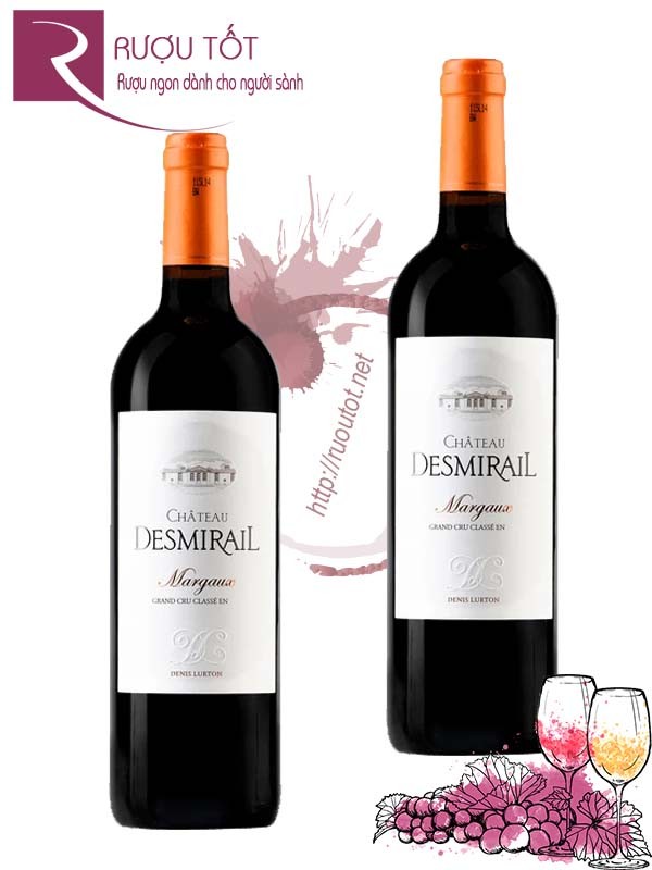 Vang Pháp Chateau Desmirail Margaux Grand Cru Classe Thượng hạng