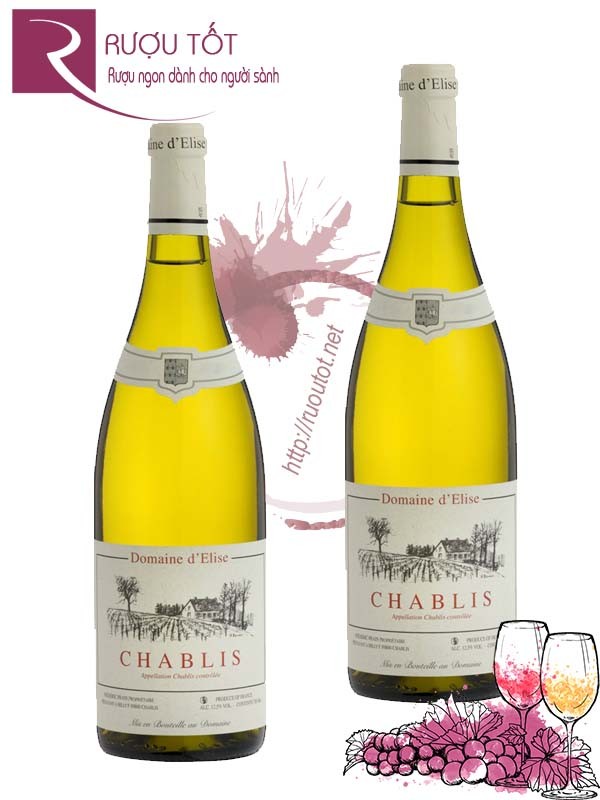 Vang Pháp Domaine dElise Chablis Hảo hạng