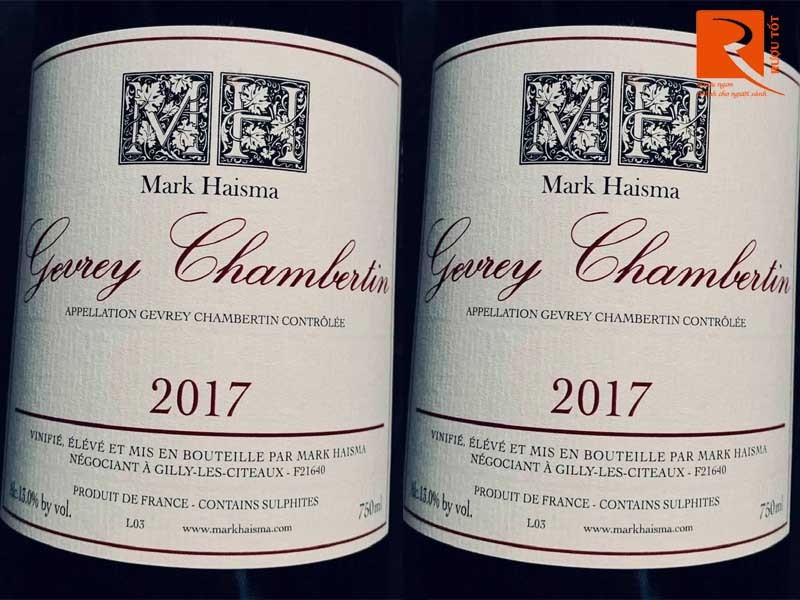 Rượu vang Gevrey Chambertin Mark Haisma