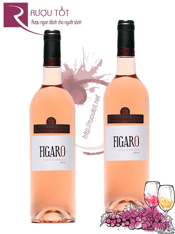 Vang Pháp Moulin de Gassac Figaro Rose