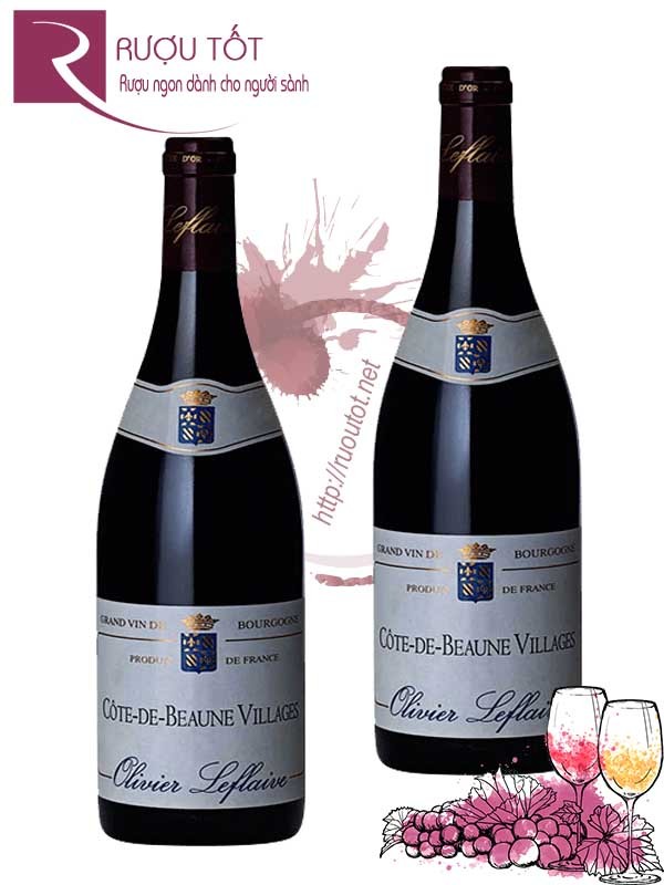 Vang Pháp Cote de Beaune Villages Olivier Leflaive Hảo hạng