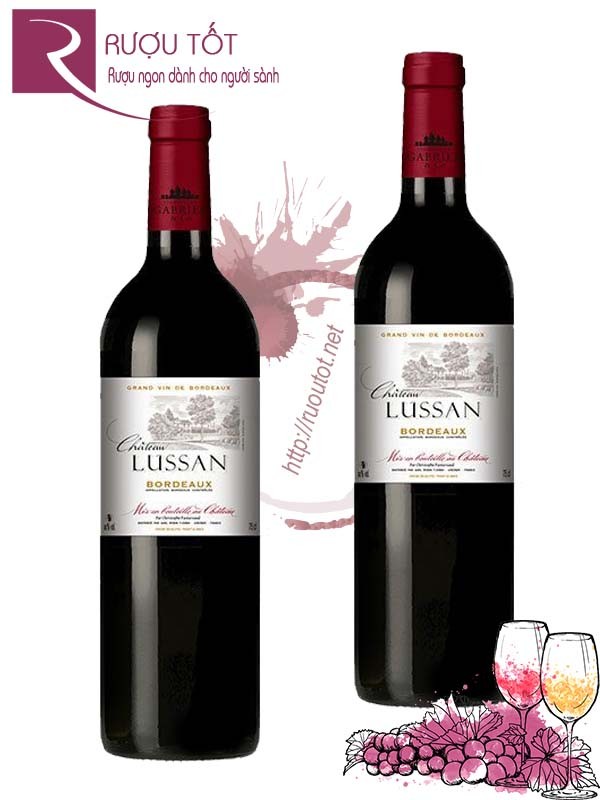 Rượu Vang Chateau Lussan Bordeaux