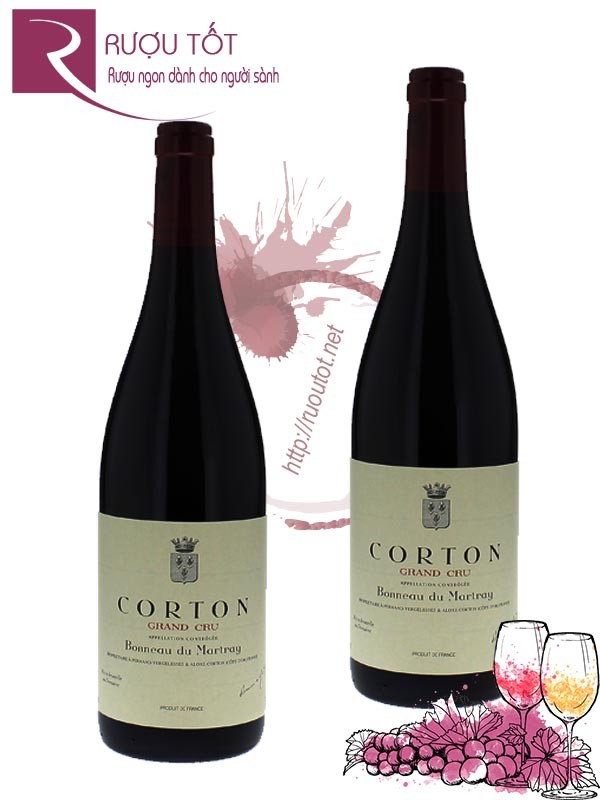 Vang Pháp Corton Grand Cru Bonneau du Martray Thượng hạng