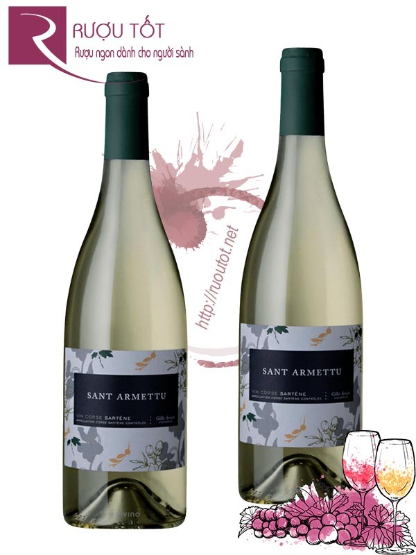 Vang Pháp Sant Armettu Pivarella Blanc