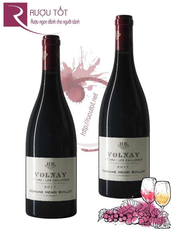 Vang Pháp Volnay 1st Cru Les Caillerets Henri Boillot Thượng hạng