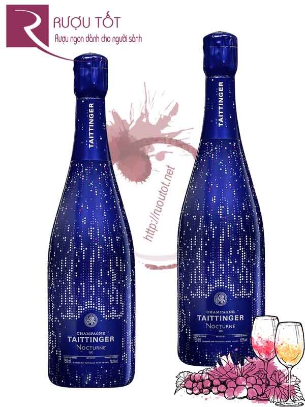 Rượu Vang Nổ Taittinger Nocturne Champagne City Lights