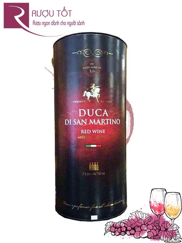 Rượu Vang Bịch Ý Duca Di San Martino 3l