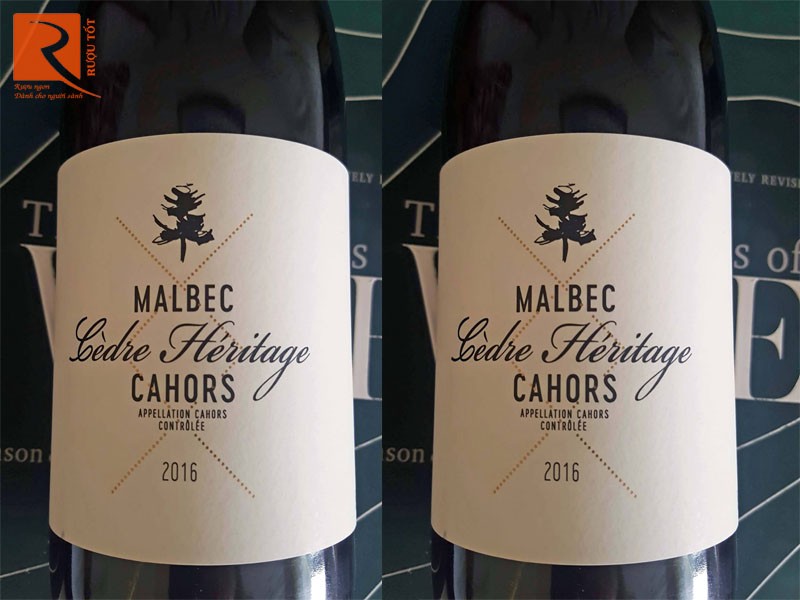 Vang Pháp Cedre Heritage Malbec Cahors
