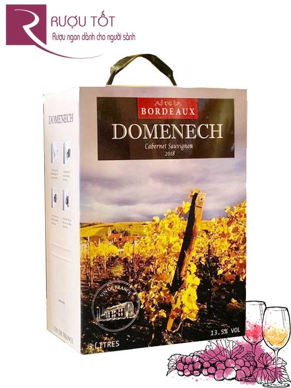 Rượu Vang Domenech Bordeaux 3L