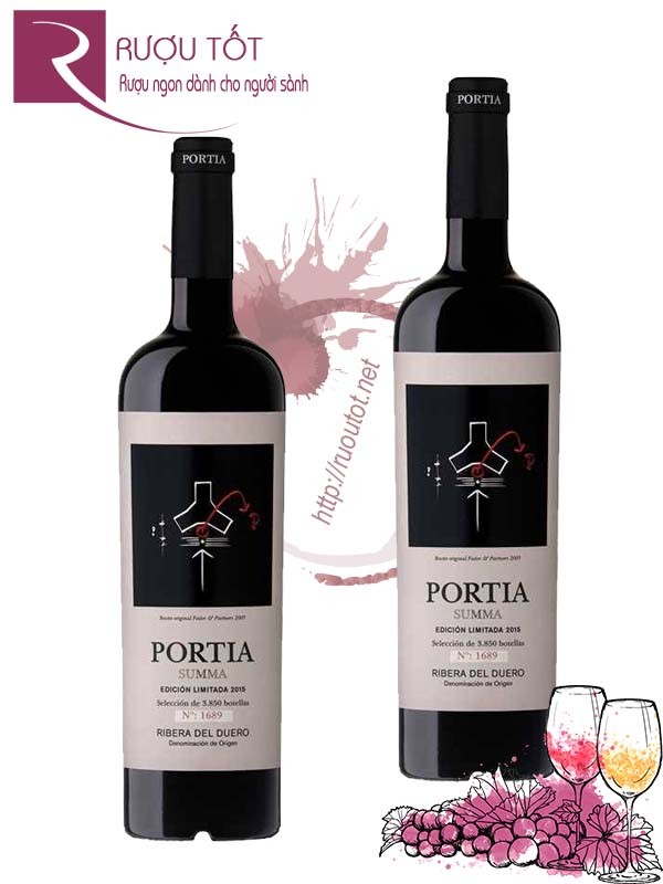 Rượu Vang Portia Summa Ribera del Duero