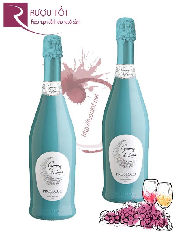 Rượu Vang Gemma Di Luna Prosecco Extra Dry Thượng hạng