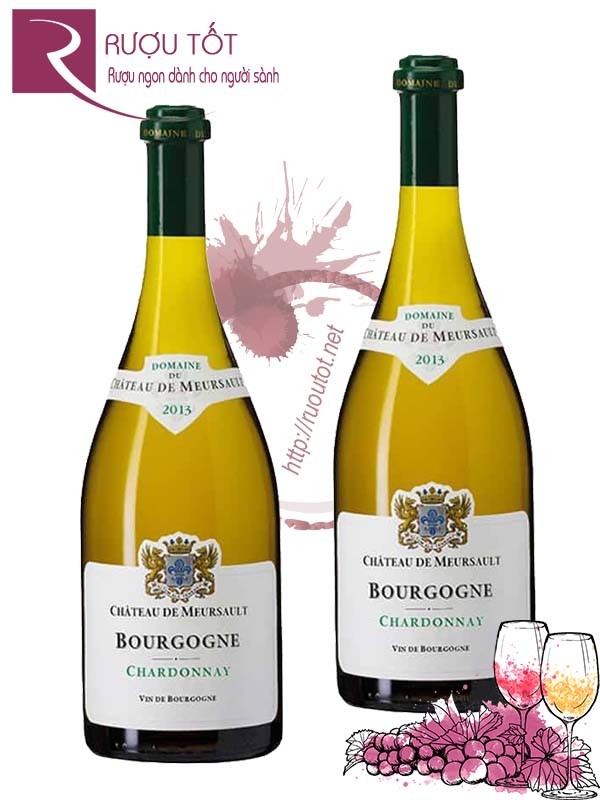 Rượu Vang Chateau de Meursault Bourgogne  Chardonnay