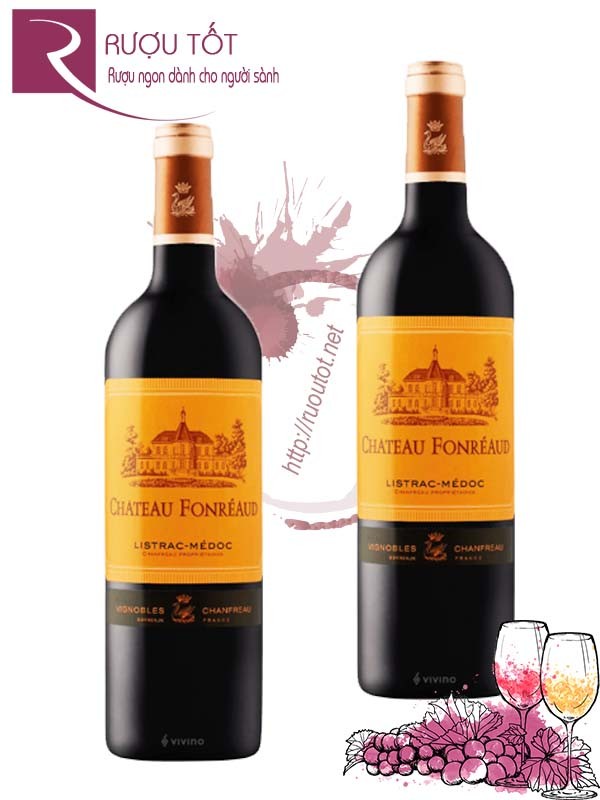 Rượu Vang Chateau Fonreaud Listrac Medoc