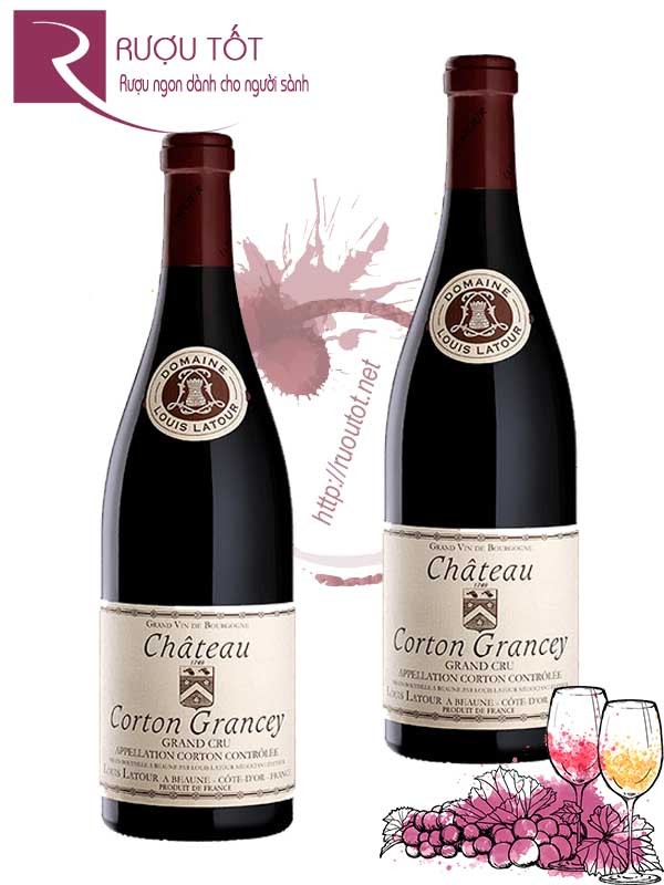 Vang Pháp Chateau Corton Grancey Louis Latour Grand Cru Hảo hạng