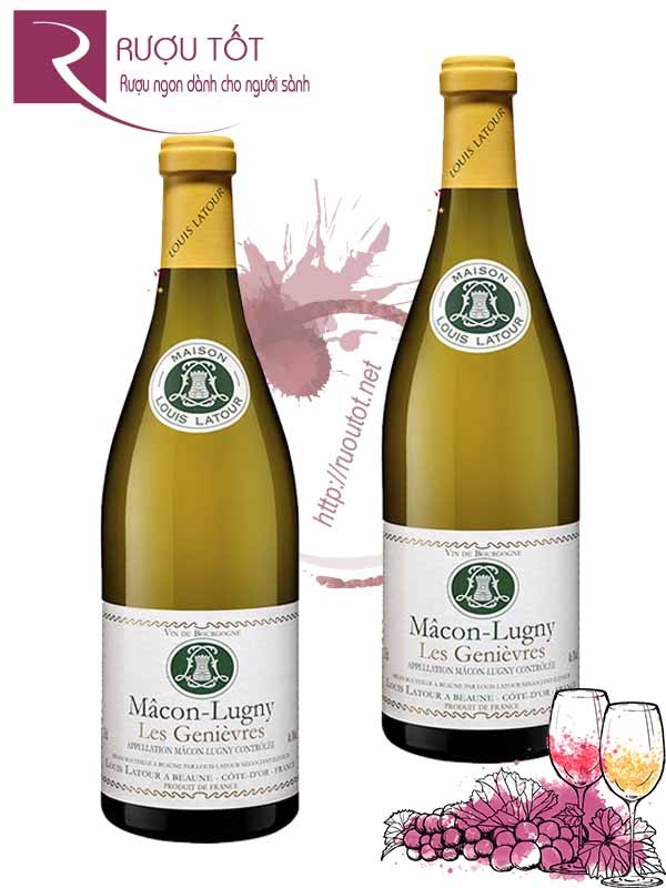 Rượu Vang Macon Lugny Les Genievres Louis Latour