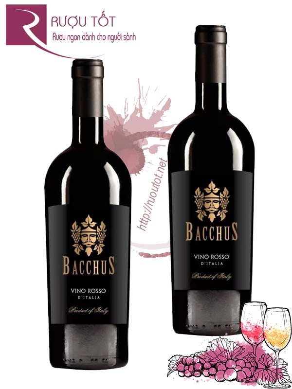 Vang Ý Bacchus Vino Rosso IGP